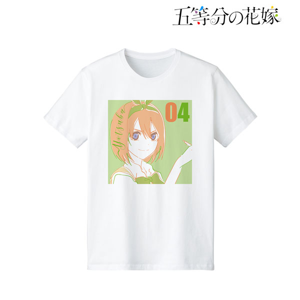 The Quintessential Quintuplets Yotsuba lette-graph T-shirt Ladies L