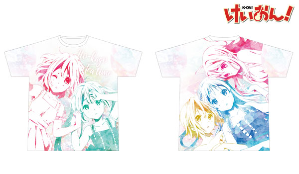 K-On! Full Graphic BIG Silhouette T-shirt Unisex XL