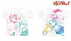 K-On! Full Graphic BIG Silhouette T-shirt Unisex XL