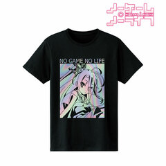 No Game No Life Shiro Hologram T-shirt Ladies' L