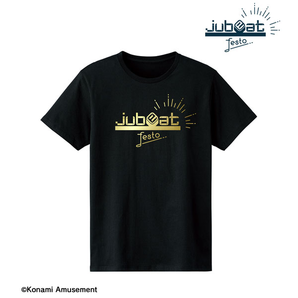 jubeat knit festo Foil Print T-shirt Ladies XL