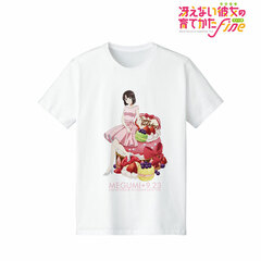 Saekano: How to Raise a Boring Girlfriend (Saenai Heroine no Sodatekata) Fine New Illustration Megumi Kato Birthday ver. T-shirt Ladies' S