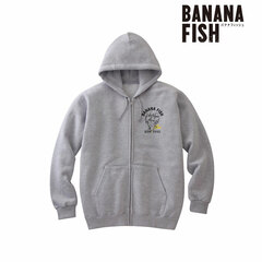 BANANA FISH Ash Lynx lette-graph Zip Hoodie Ladies' XL