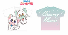 Creamy Mami, the Magic Angel Nega & Poji Ani-Art Full Graphic T-shirt Unisex L