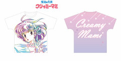Creamy Mami, the Magic Angel Creamy Mami Ani-Art Full Graphic T-shirt ver.B Unisex M