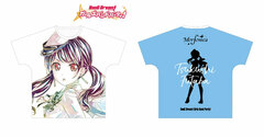 BanG Dream! Girls Band Party! Tsukushi Futaba Ani-Art Full Graphic T-shirt vol.3 Unisex M