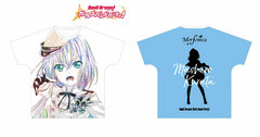 BanG Dream! Girls Band Party! Mashiro Kurada Ani-Art Full Graphic T-shirt vol.3 Unisex L