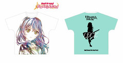 BanG Dream! Girls Band Party! LOCK Ani-Art Full Graphic T-shirt vol.3 Unisex XL