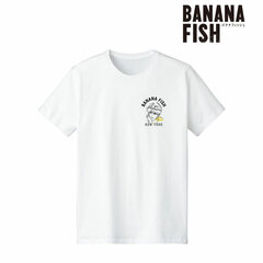 BANANA FISH Eiji Okumura lette-graph T-shirt Ladies' XL