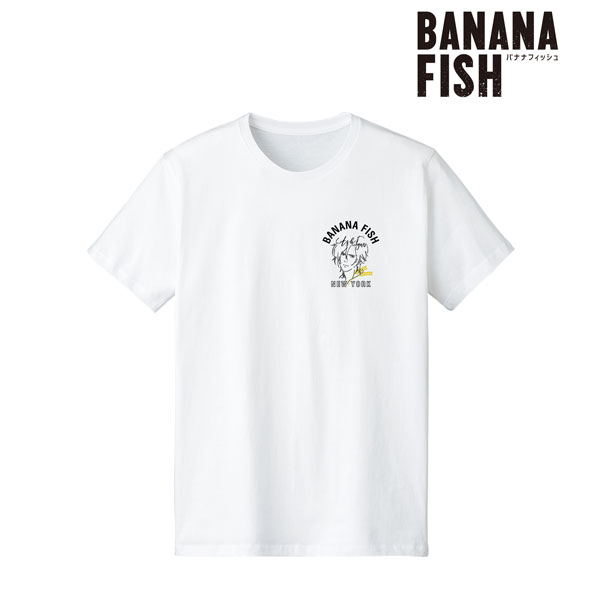 BANANA FISH Ash Lynx lette-graph T-shirt Ladies L
