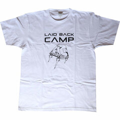Yuru Camp Tent Rocket T-shirt White M