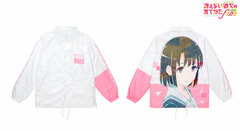 Saekano: How to Raise a Boring Girlfriend Fine Megumi Kato Ani-Art Full Graphic Coach Jacket Unisex L