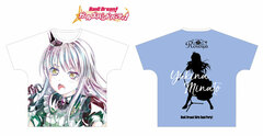 BanG Dream! Girls Band Party! Yukina Minato Ani-Art Full Graphic T-shirt vol.3 Unisex S