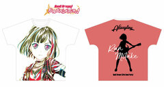BanG Dream! Girls Band Party! Ran Mitake Ani-Art Full Graphic T-shirt vol.3 Unisex L