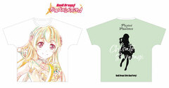 BanG Dream! Girls Band Party! Chisato Shirasagi Ani-Art Full Graphic T-shirt vol.3 Unisex L
