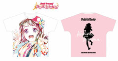 BanG Dream! Girls Band Party! Kasumi Toyama Ani-Art Full Graphic T-shirt vol.3 Unisex XL