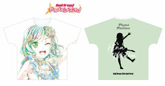 BanG Dream! Girls Band Party! Hina Hikawa Ani-Art Full Graphic T-shirt vol.3 Unisex XL