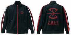 Mobile Suit Gundam SEED Z.A.F.T. Jersey /BLACK x WHITE x RED-XL