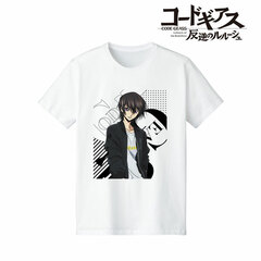 Code Geass: Lelouch of the Rebellion New Illustration Lelouch Casual Style T-shirt Ladies' S