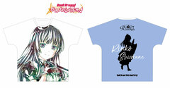 BanG Dream! Girls Band Party! Rinko Shirokane Ani-Art Full Graphic T-shirt vol.3 Unisex S
