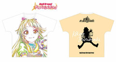 BanG Dream! Girls Band Party! Kokoro Tsurumaki Ani-Art Full Graphic T-shirt vol.3 Unisex L