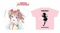 BanG Dream! Girls Band Party! Saya Yamabuki Ani-Art Full Graphic T-shirt vol.3 Unisex S