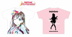 BanG Dream! Girls Band Party! Tae Hanazono Ani-Art Full Graphic T-shirt vol.3 Unisex S