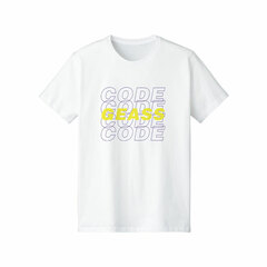Code Geass: Lelouch of the Rebellion New Illustration Casual Style Lelouch Logo T-shirt Ladies' XL