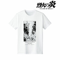 Flame of Recca Raiha Dialogue T-shirt Ladies' XL