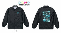 Piapro Characters PERSON'S Collaboration Hatsune Miku Coach Jacket Unisex XL