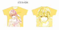 The Quintessential Quintuplets Ichika Ani-Art Full Graphic T-shirt vol.2 Unisex M