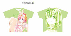 The Quintessential Quintuplets Yotsuba Ani-Art Full Graphic T-shirt vol.2 Unisex M