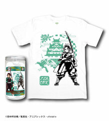 Demon Slayer: Kimetsu no Yaiba Japan Exclusive Bottle T-shirt Osaka/White XL