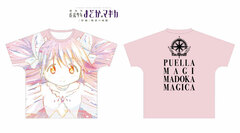 Movie Puella Magi Madoka Magica Ultimate Madoka Ani-Art Full Graphic T-shirt Unisex S
