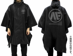 Mobile Suit Zeta Gundam Anaheim Electronics Rain Poncho/BLACK