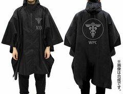 PSYCHO-PASS 3 CID Rain Poncho/BLACK