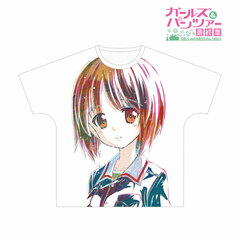 Girls und Panzer das Finale Miho Nishizumi Ani-Art Full Graphic T-shirt Unisex L