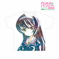 Girls und Panzer das Finale Mako Reizei Ani-Art Full Graphic T-shirt Unisex L