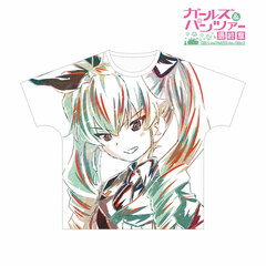 Girls und Panzer das Finale Anchovy Ani-Art Full Graphic T-shirt Unisex M
