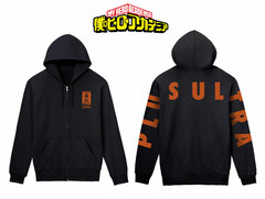 My Hero Academia Katsuki Bakugo Back-Print Zip Hoodie Ladies' L