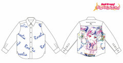 BanG Dream! Girls Band Party! Ako Udagawa Ani-Art Full Graphic Casual Shirt Unisex L