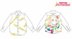 BanG Dream! Girls Band Party! Kokoro Tsurumaki Ani-Art Full Graphic Casual Shirt Unisex S