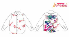 BanG Dream! Girls Band Party!! Ran Mitake Ani-Art Full Graphic Casual Shirt Unisex L