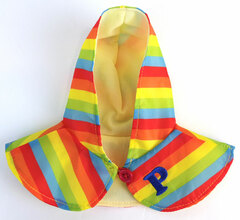 Pickles Rain Poncho Rainbow