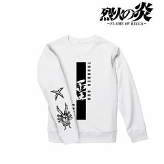 Flame of Recca Raiha Thunder God Sweatshirt Ladies' XL