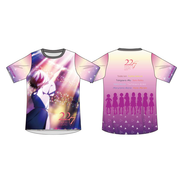 22/7 Nanabun no Nijuuni Full Graphic T-shirt A