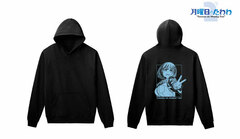 Getsuyoubi no Tawawa 2 Ai-chan Back Print Hoodie Ladies' XL