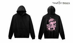 Tokyo 7th Sisters New Illustration Ayumu Orikasa Christmas Coffret ver. Back Print Hoodie Ladies' L