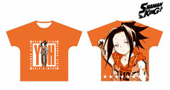 Shaman King New Illustration Yoh Full Graphic T-shirt Unisex M