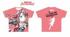 BanG Dream! Girls Band Party! Tomoe Udagawa Ani-Art Full Graphic T-shirt vol.2 Unisex XL